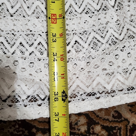 Vanity Long Lace Floral Maxi Hippie Festival Boho Skirt XS - Picture 10 of 10